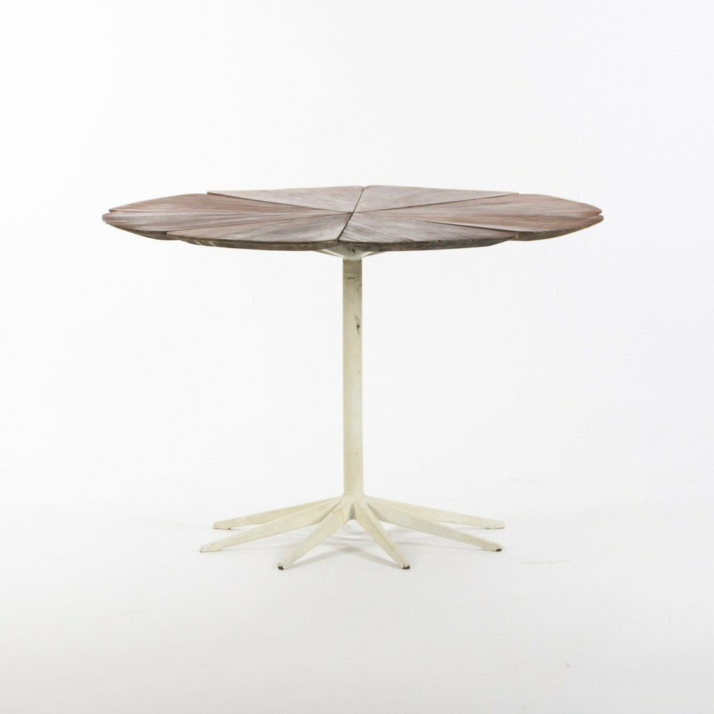 1960s Richard Schultz For Knoll International Petal Dining Table Vintage Redwood