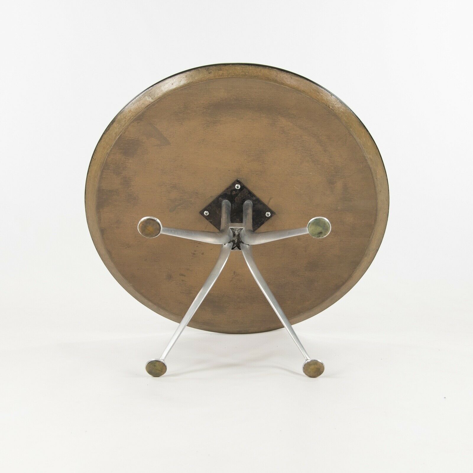 1967 Rare Alexander Girard & Charles Eames Coffee Table with Black Laminate Top