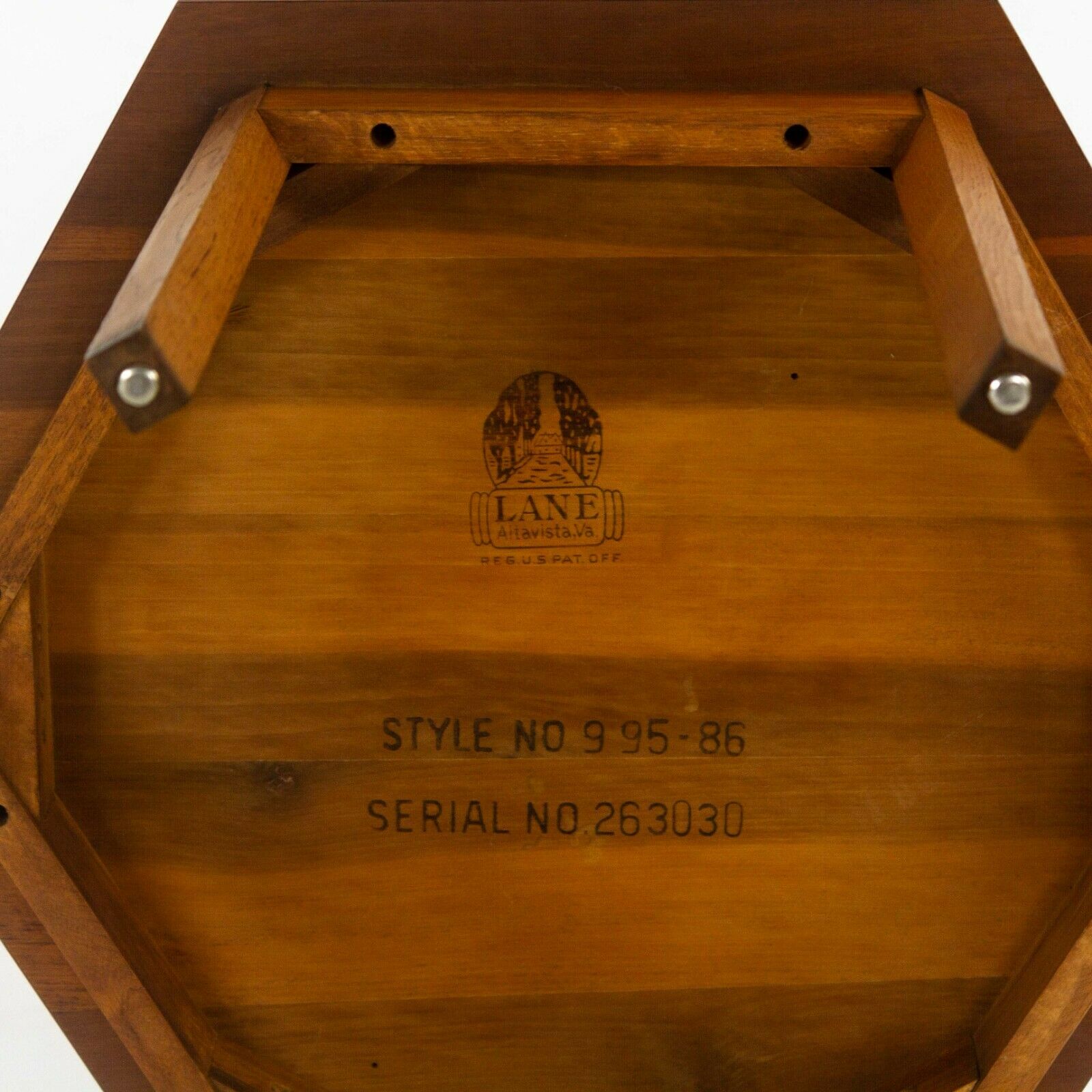 1961 Pair McCobb for Lane Rosewood Delineator Group Side Tables Model 995-86