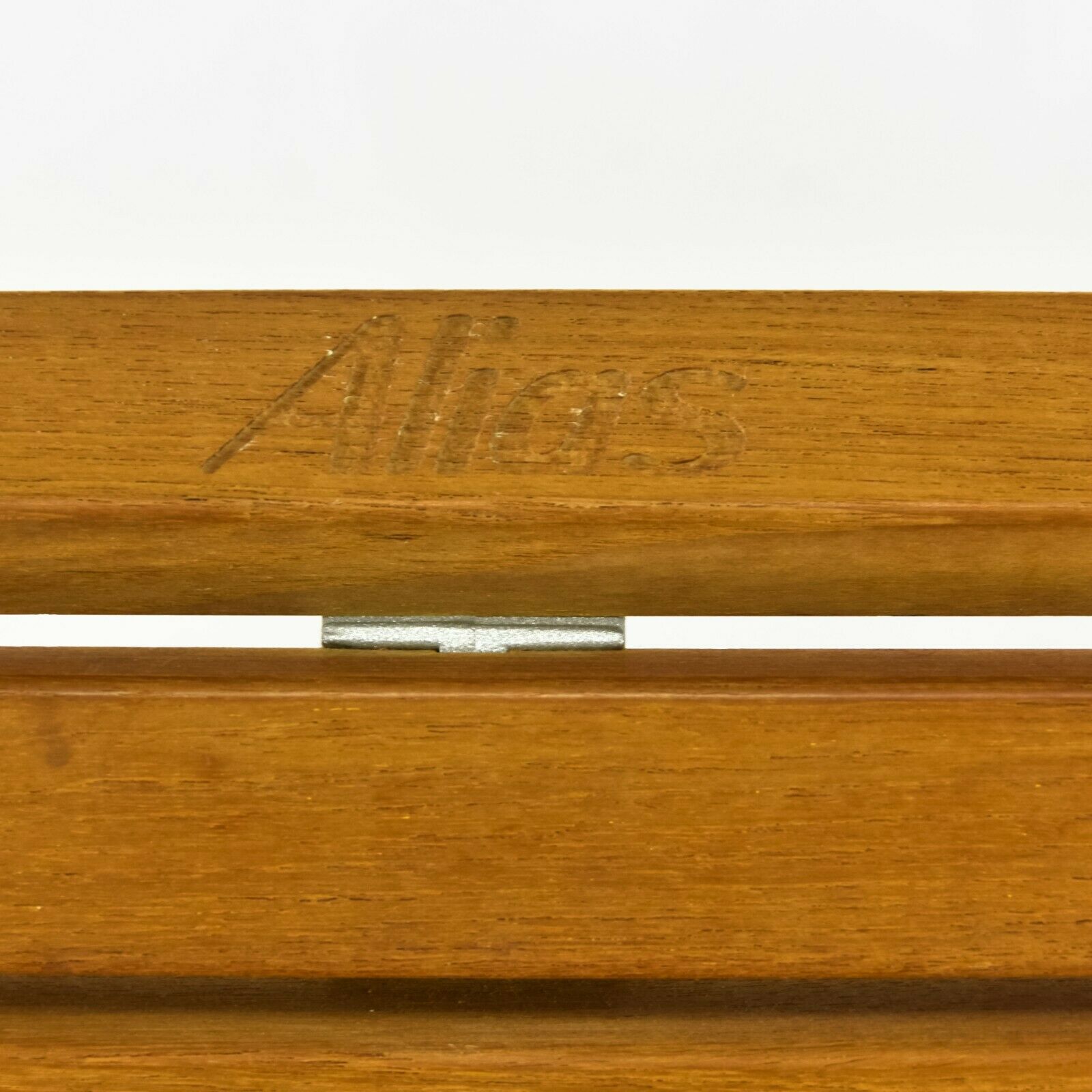 2010s Alias Teak Outdoor Three Seat Bench / Settee in Cast Aluminum by Alberto Meda