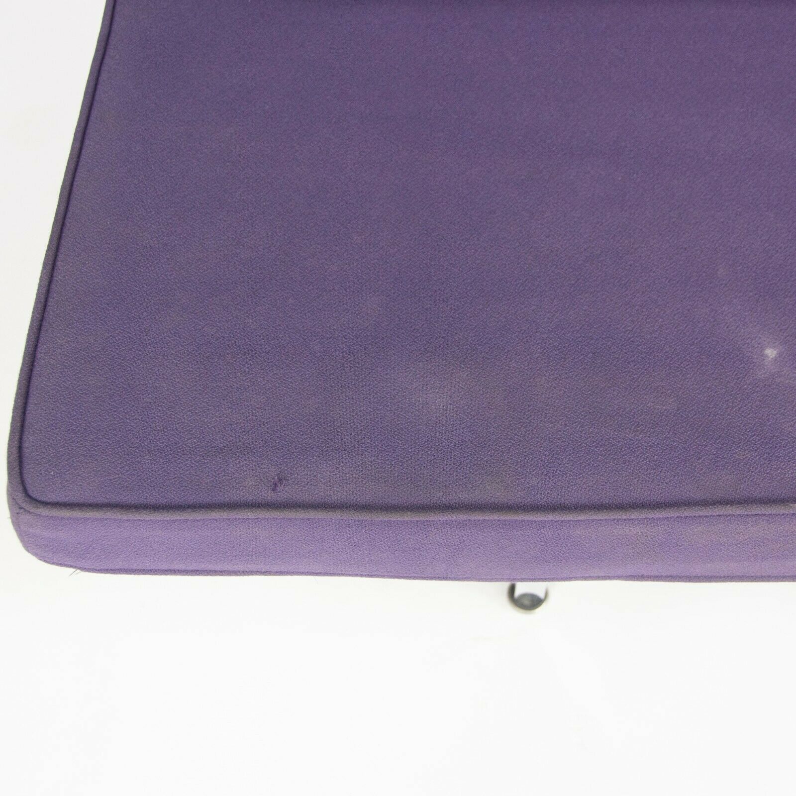2006 Herman Miller Ray and Charles Eames Sofa Compact Purple Fabric Upholstery
