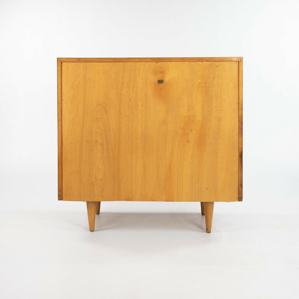 1948 Pair of Florence Knoll Associates No. 126 Louvered Dressers / Chests / Cabinets in Maple