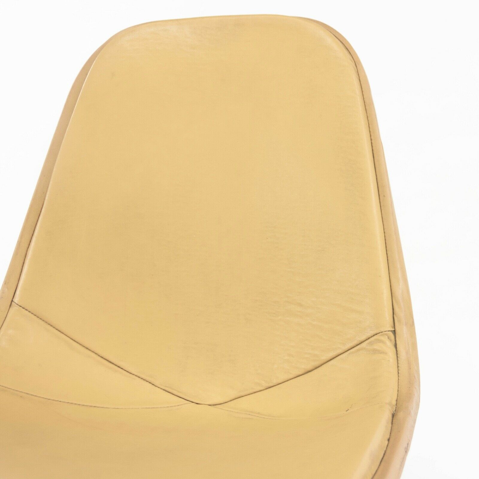 1957 Pair of  Herman Miller Eames DKX Wire Dining Chairs with Full Vinyl Covers