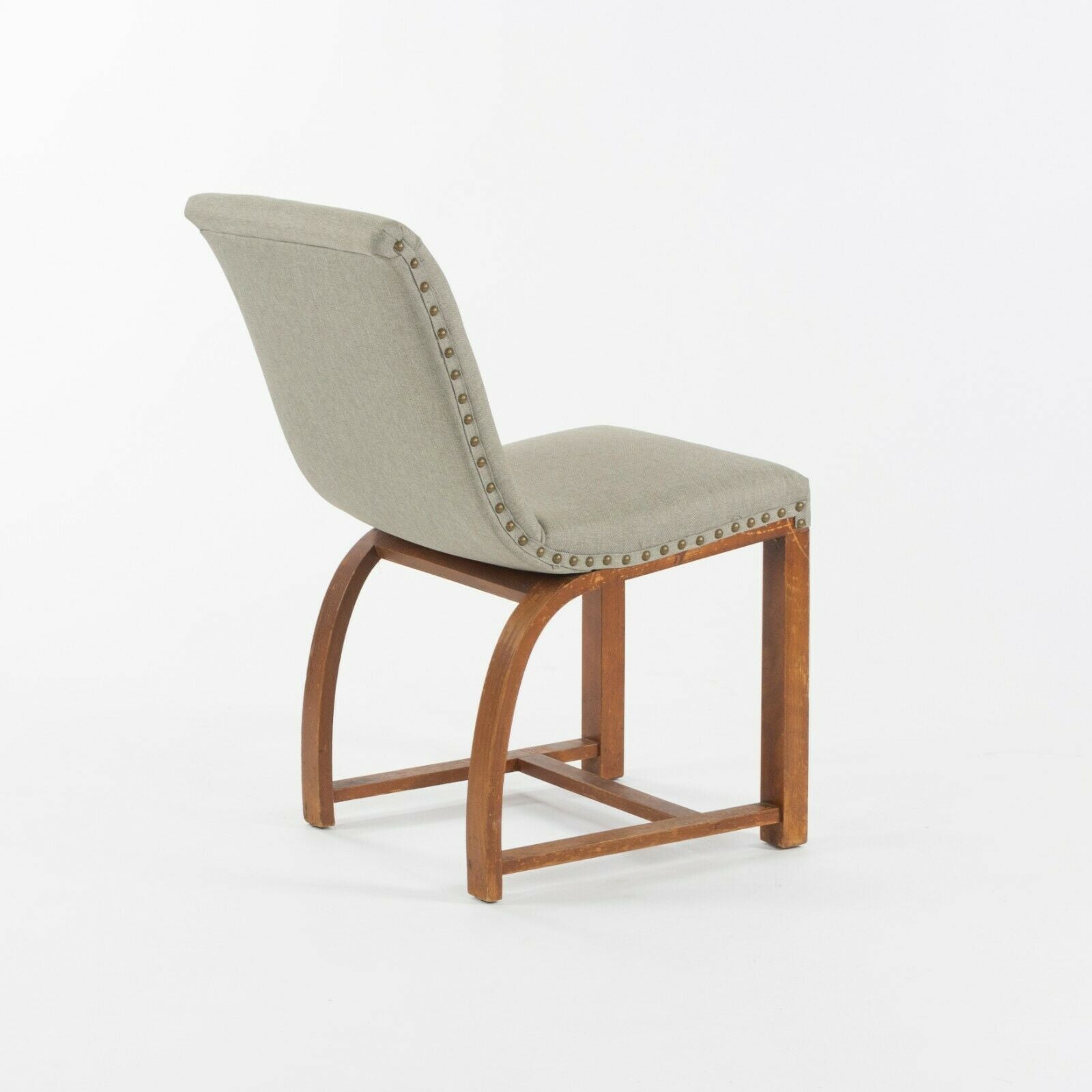 1930s Set of Gilbert Rohde Dining Chairs for Heywood Wakefield New Knoll Fabric