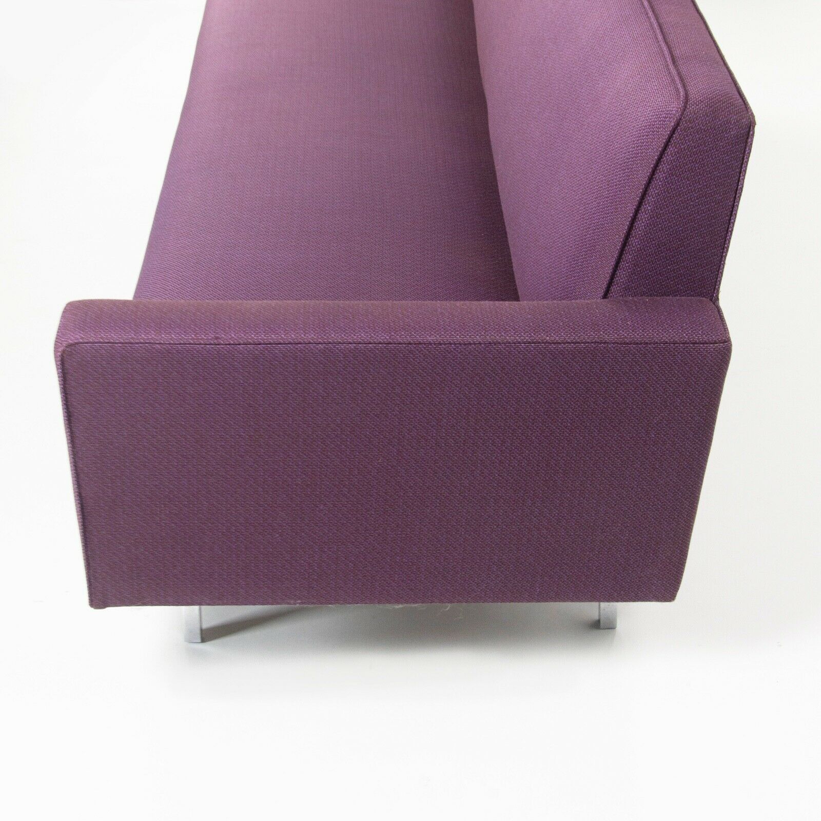 1950s Florence Knoll Associates Three Seat Sofa Redone by East Penn Upholstery