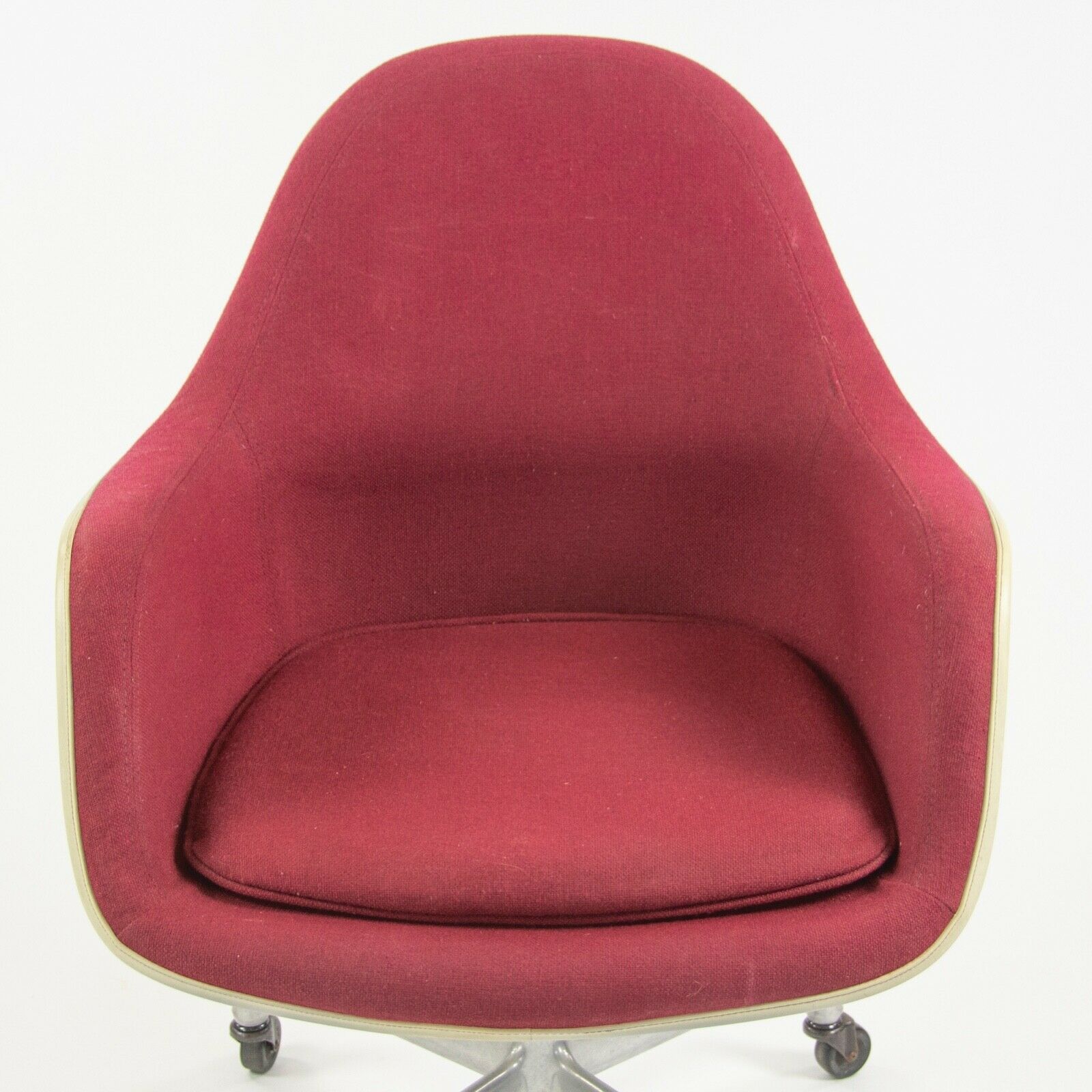 1977 Eames Herman Miller EC175 Upholstered Fiberglass Shell Chair