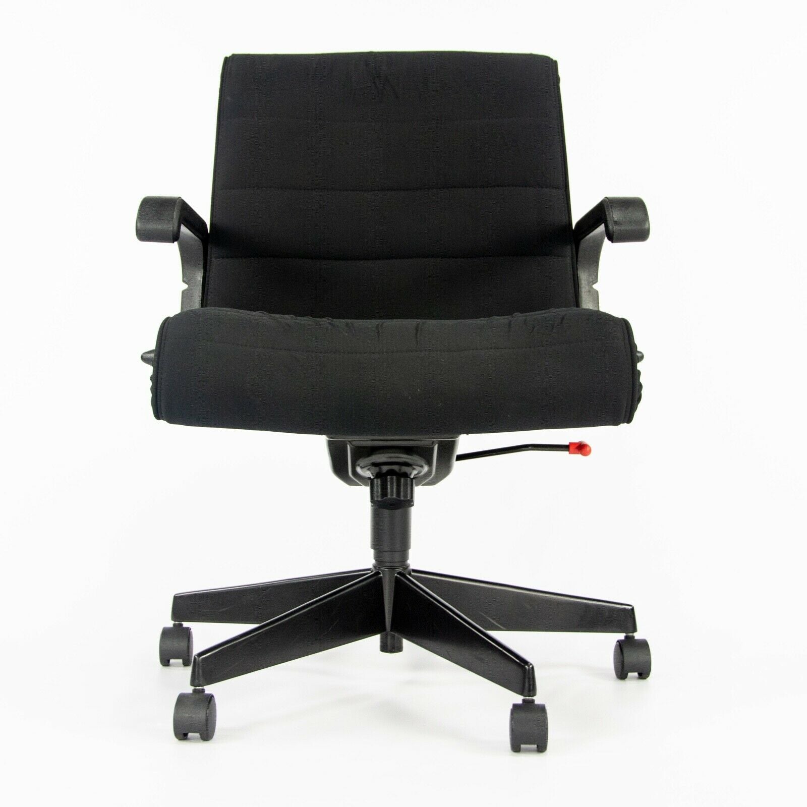1990s Richard Sapper for Knoll Office / Desk Chair with Black Fabric and Frame