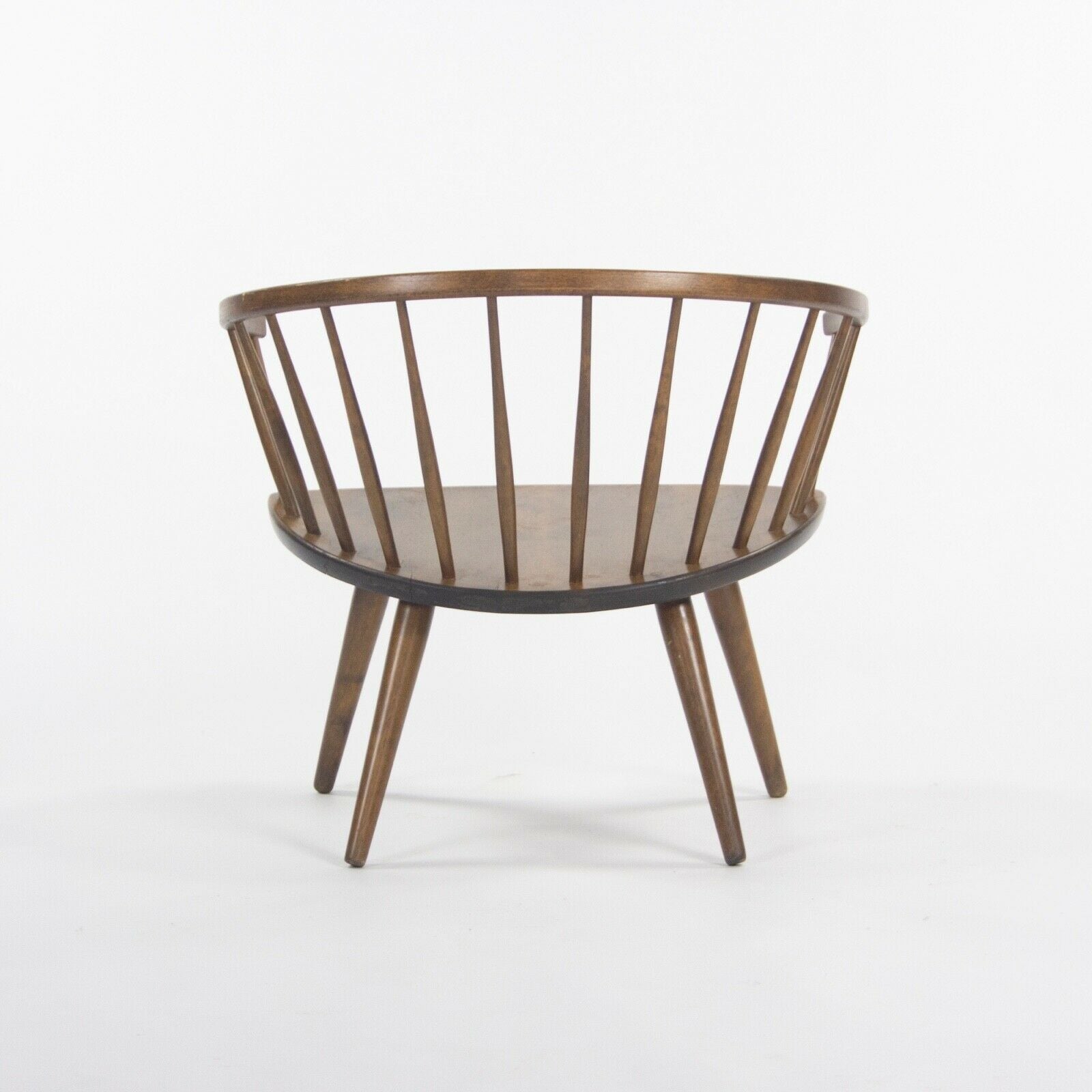 Round Chair By Yngve Ekstrom Arka Vintage Maple Armchair, Made In Sweden
