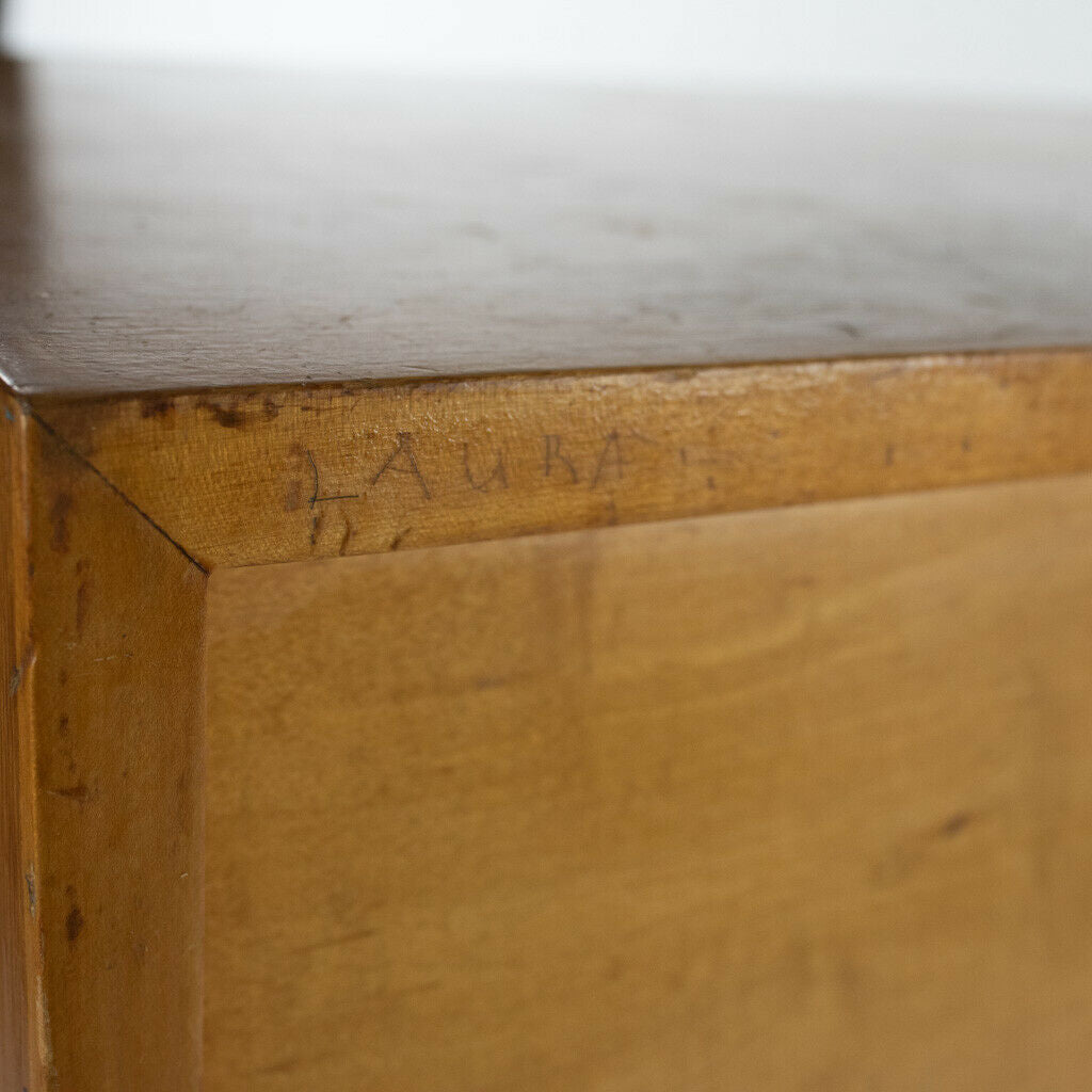 1948 Pair of Florence Knoll Associates No. 126 Louvered Dressers / Chests / Cabinets in Maple