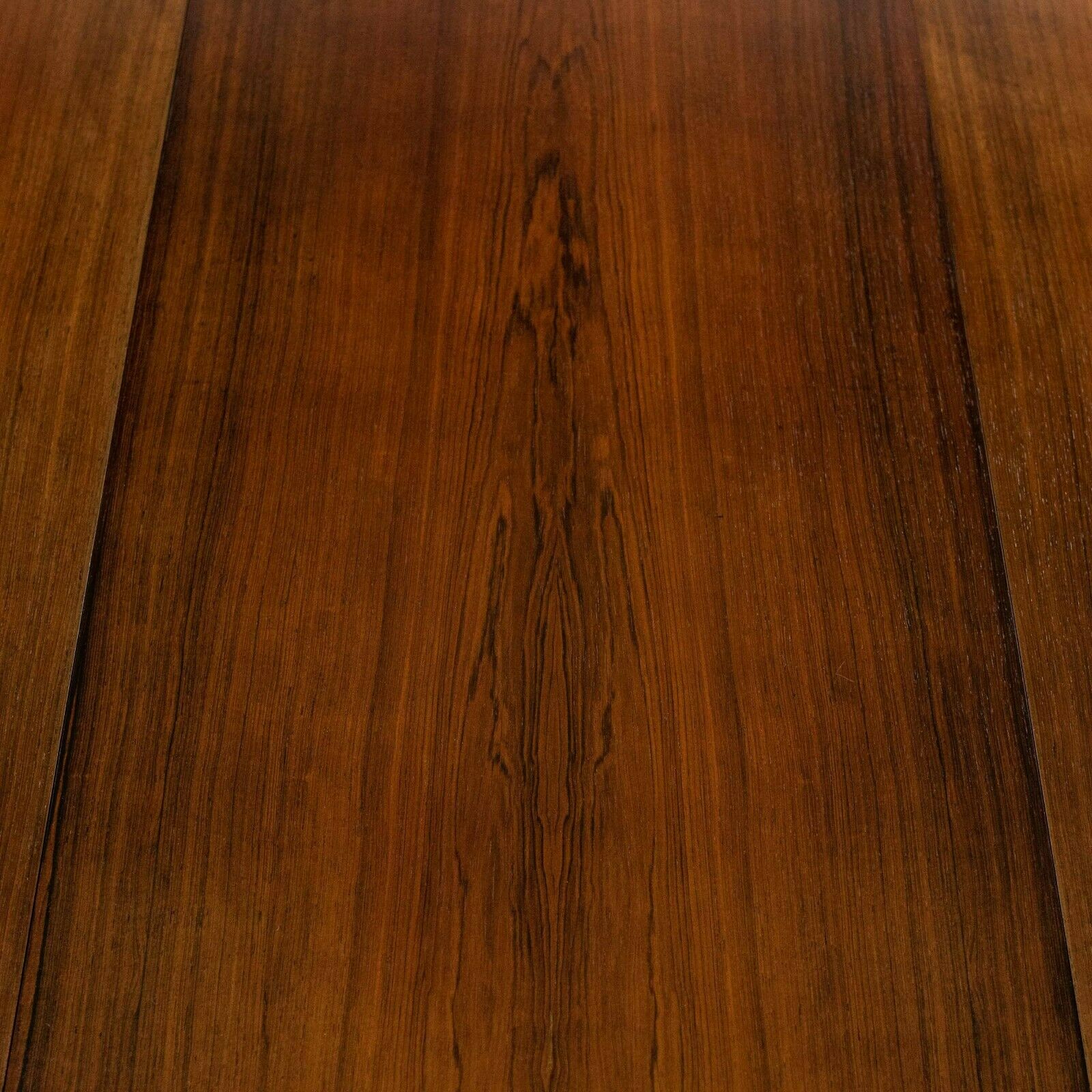 1960 Hans J. Wegner for Andreas Tuck Model AT321 Dining Table in Rosewood and Chromed Steel