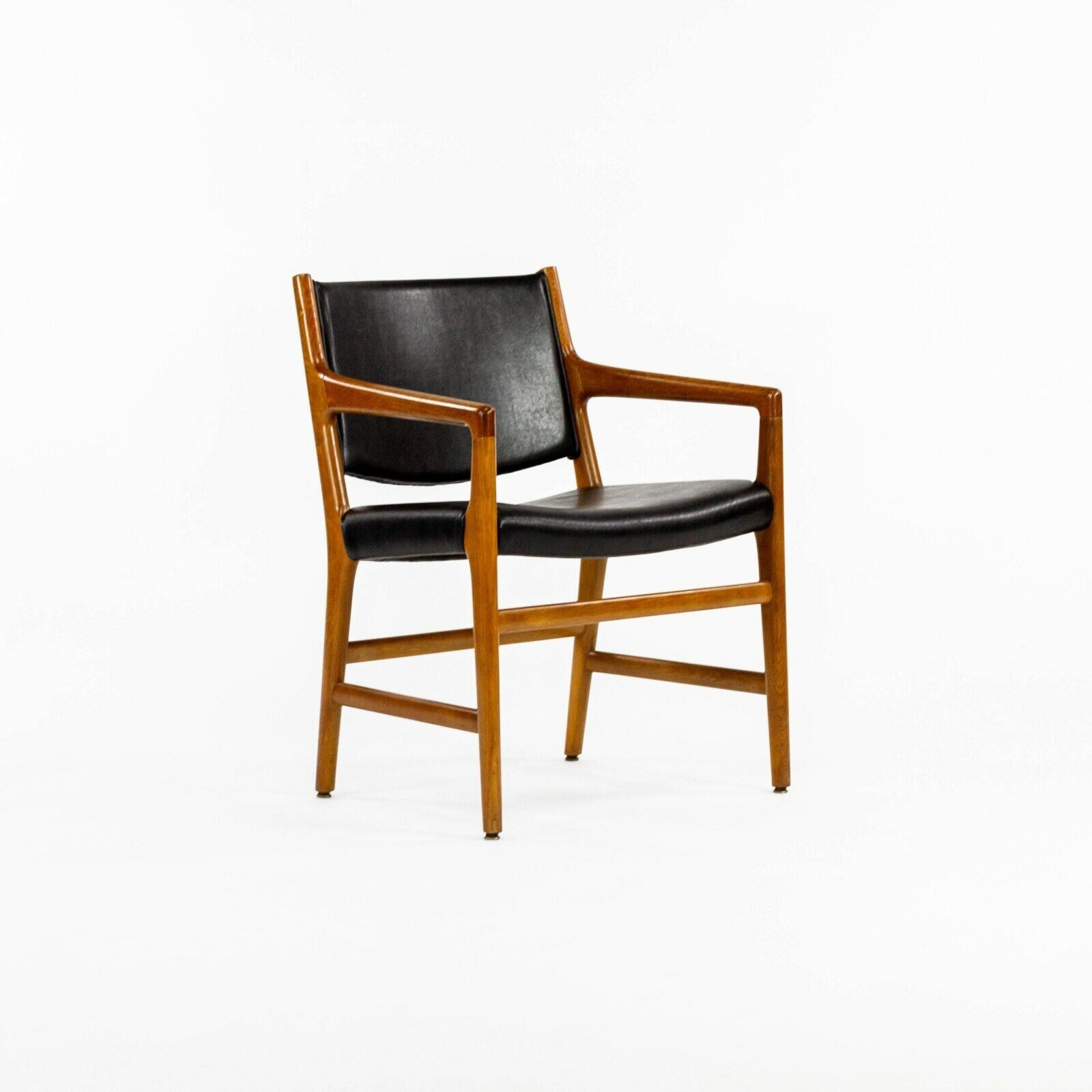 1965 Hans Wegner Johannes Hansen JH 507 Oak Dining Chairs from Harvard 12x Available