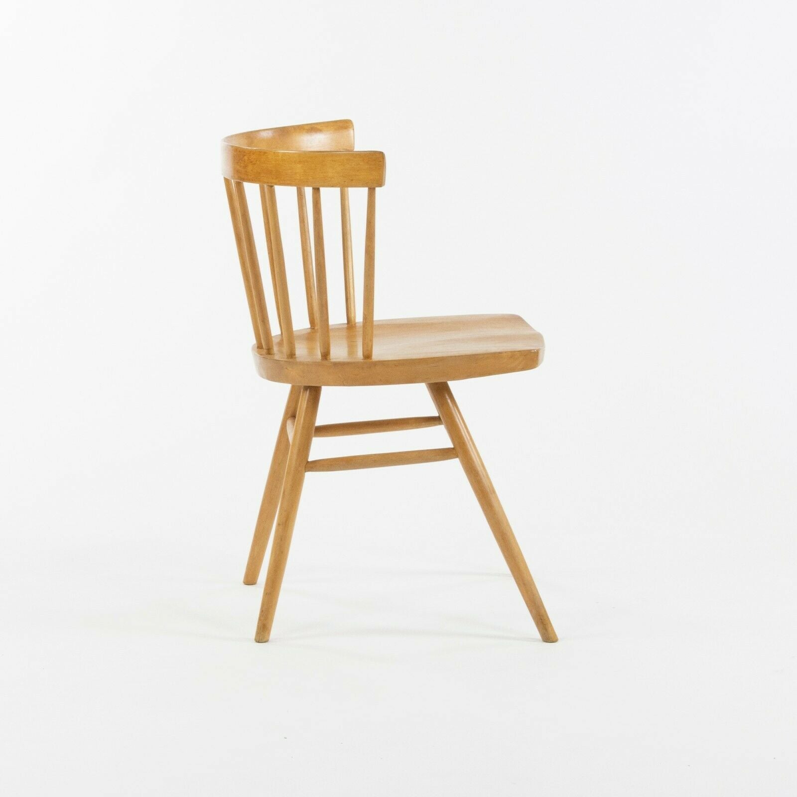1947 George Nakashima for Knoll N19 Straight Chair in Natural Birch