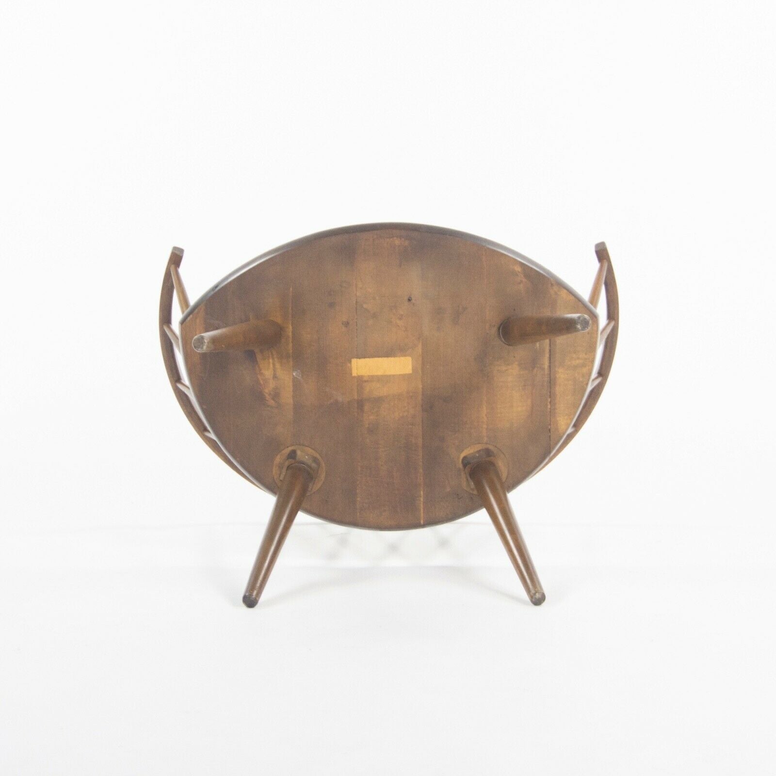 Round Chair By Yngve Ekstrom Arka Vintage Maple Armchair, Made In Sweden