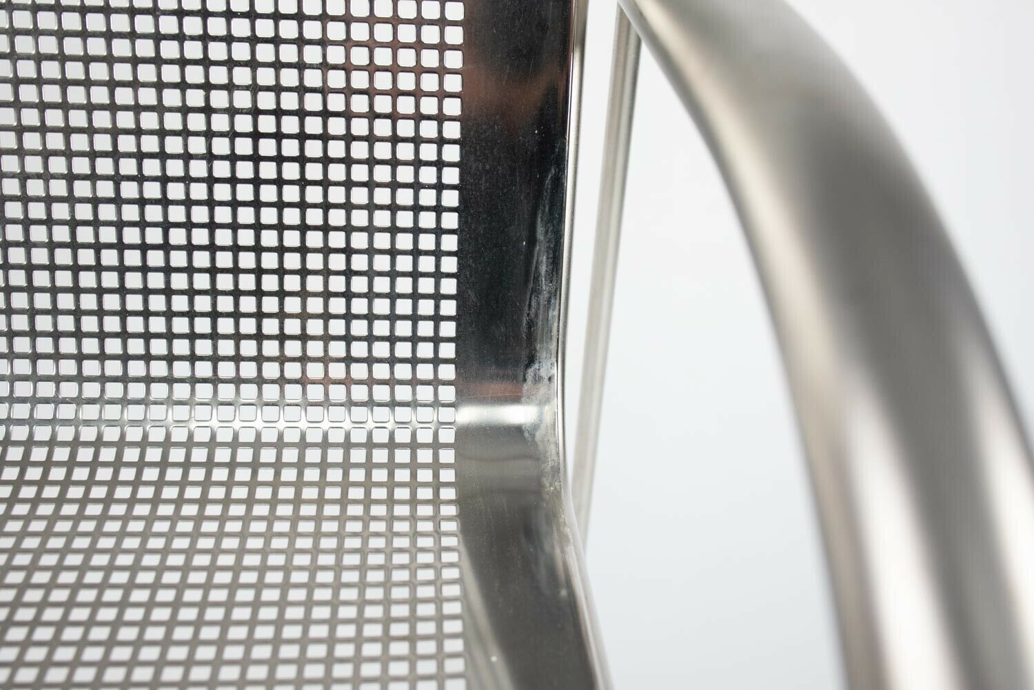 2001 Prototype Richard Schultz 2002 Collection Stainless Steel Mesh Dining Chair