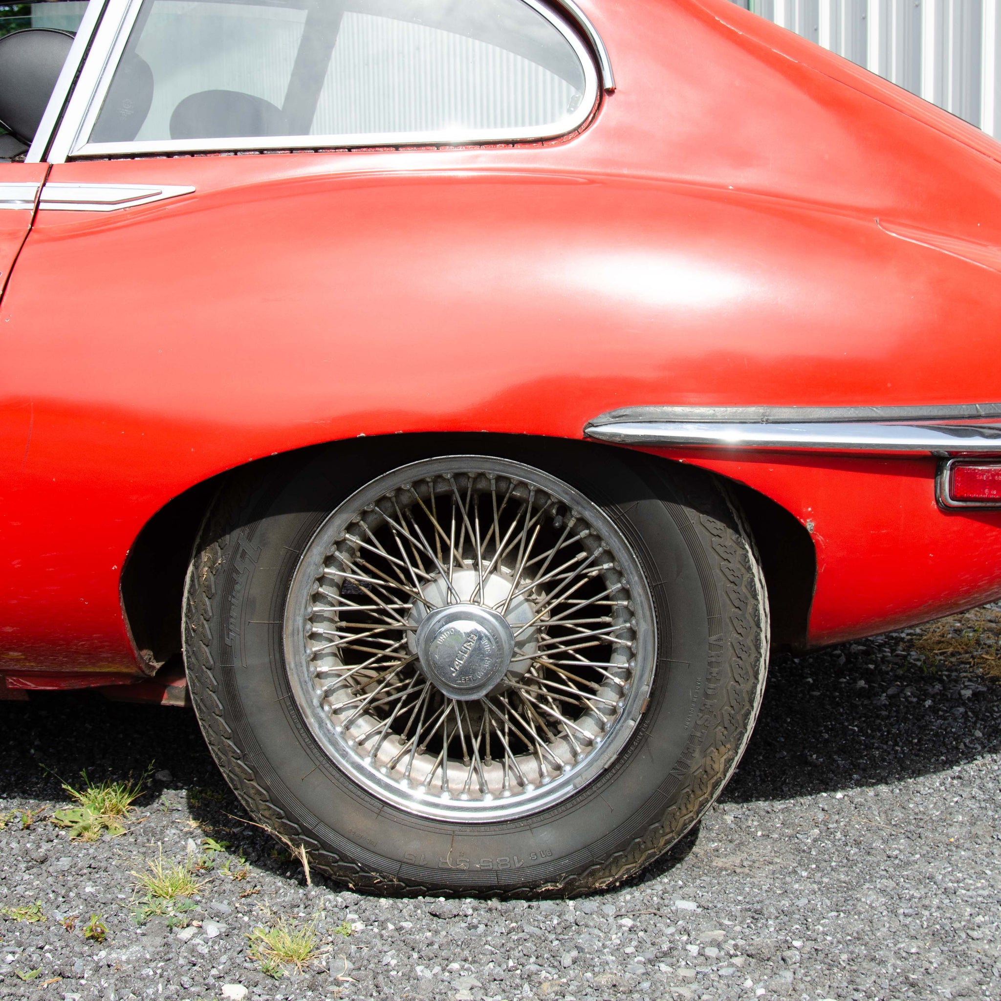 SOLD 1969 Jaguar XKE / E-Type 2+2 in Red on Black