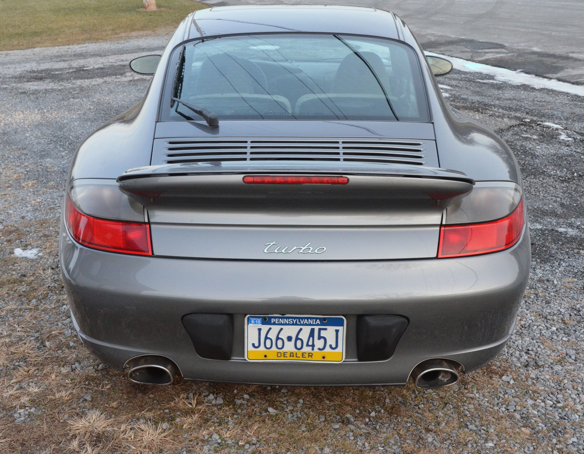 SOLD 2001 Porsche 911 Turbo Coupe 996