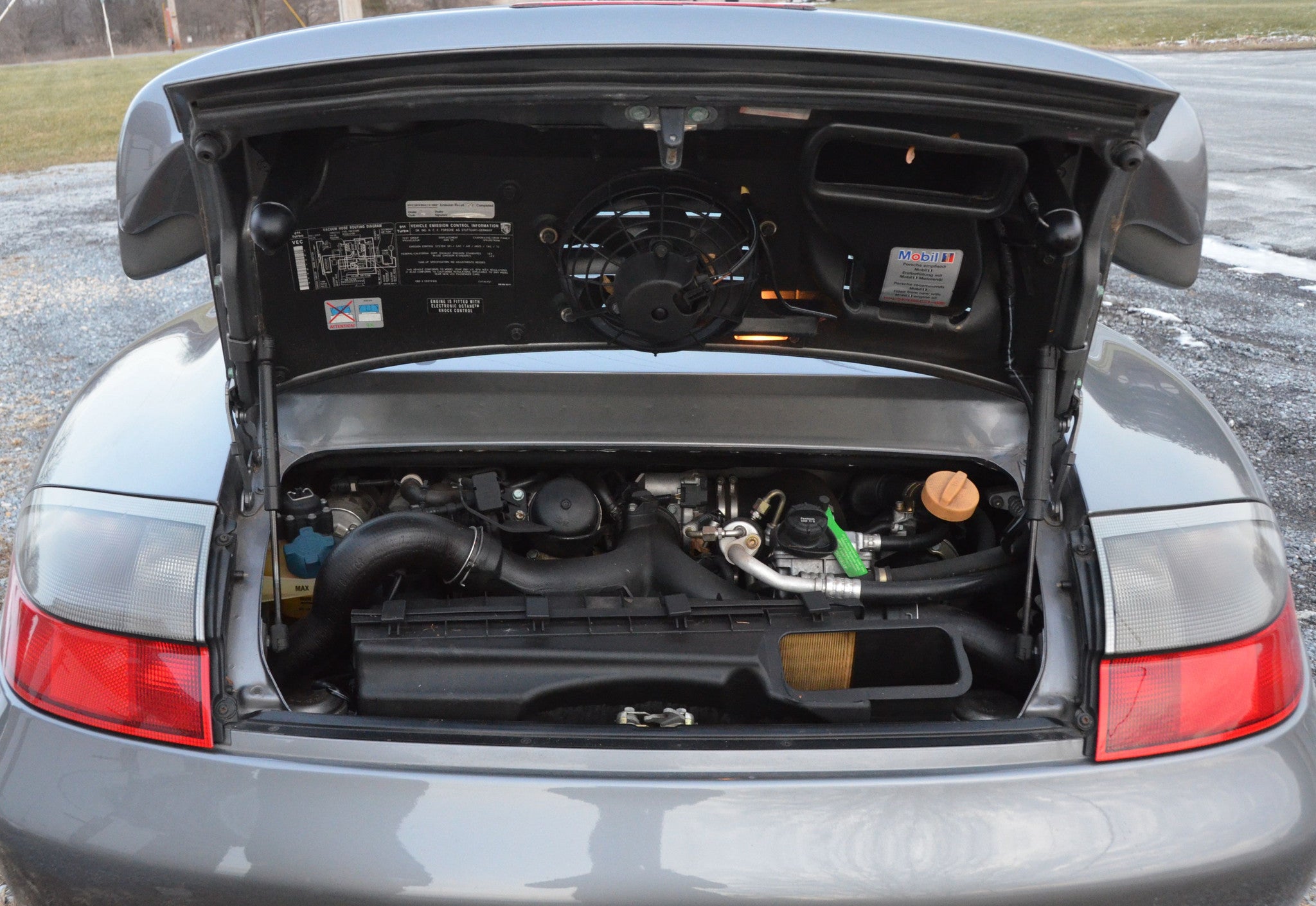 SOLD 2001 Porsche 911 Turbo Coupe 996