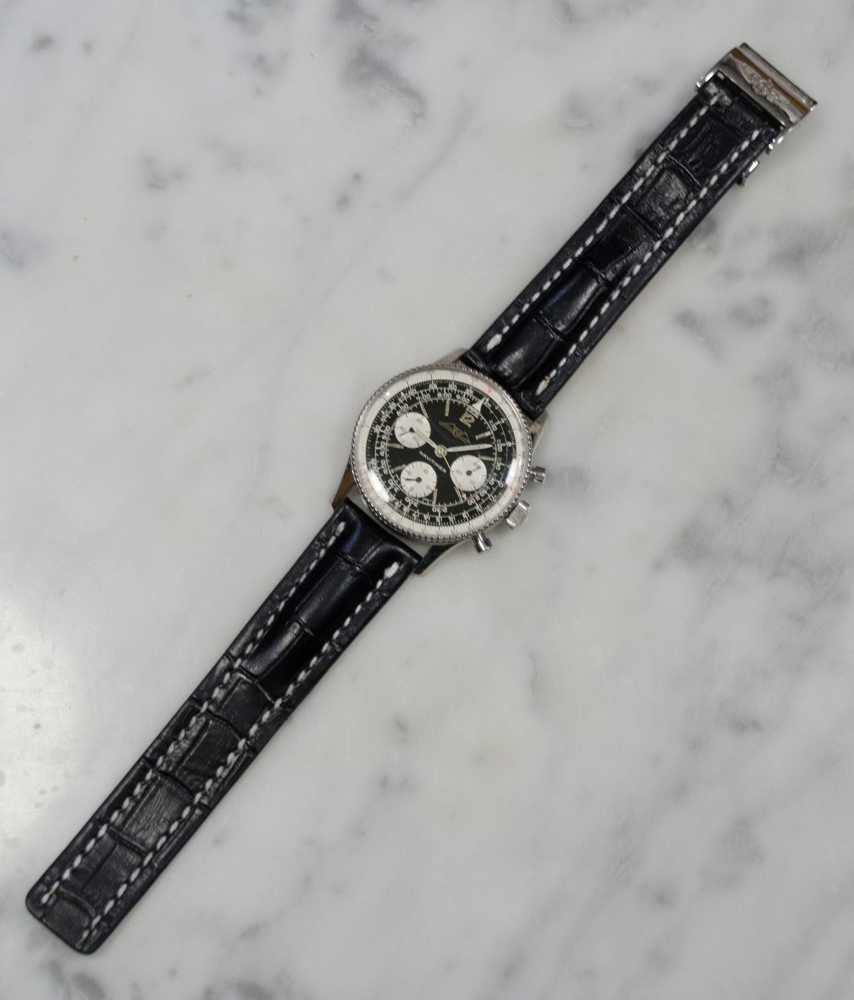 SOLD 1960 Vintage Breitling 806 Navitimer Watch! Just Serviced Rice Bead Bezel