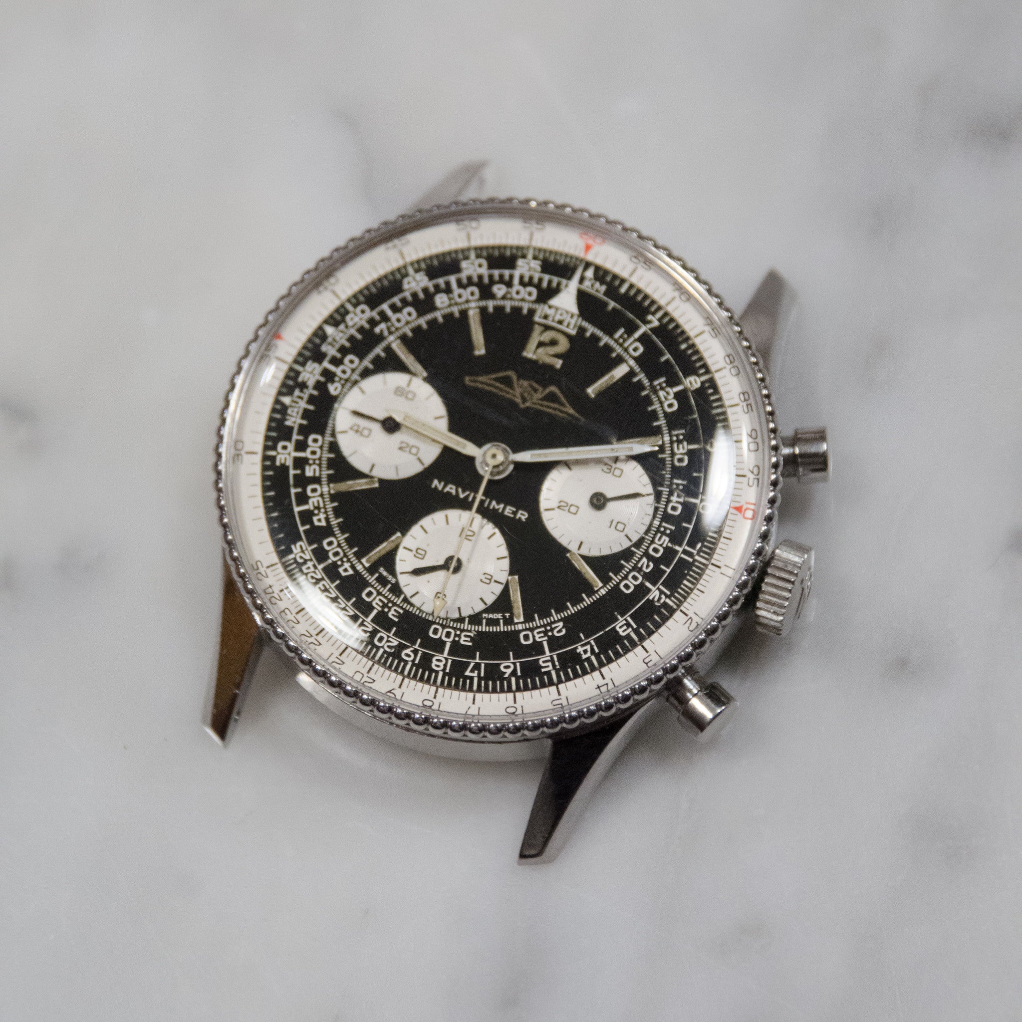 SOLD 1960 Vintage Breitling 806 Navitimer Watch! Just Serviced Rice Bead Bezel