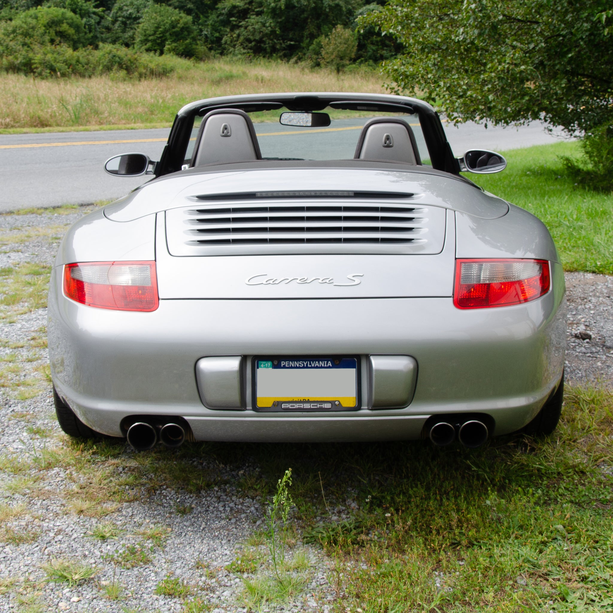 SOLD 2006 Porsche 911 Carrera S Cabriolet, 61k Miles 997 Generation GT Silver
