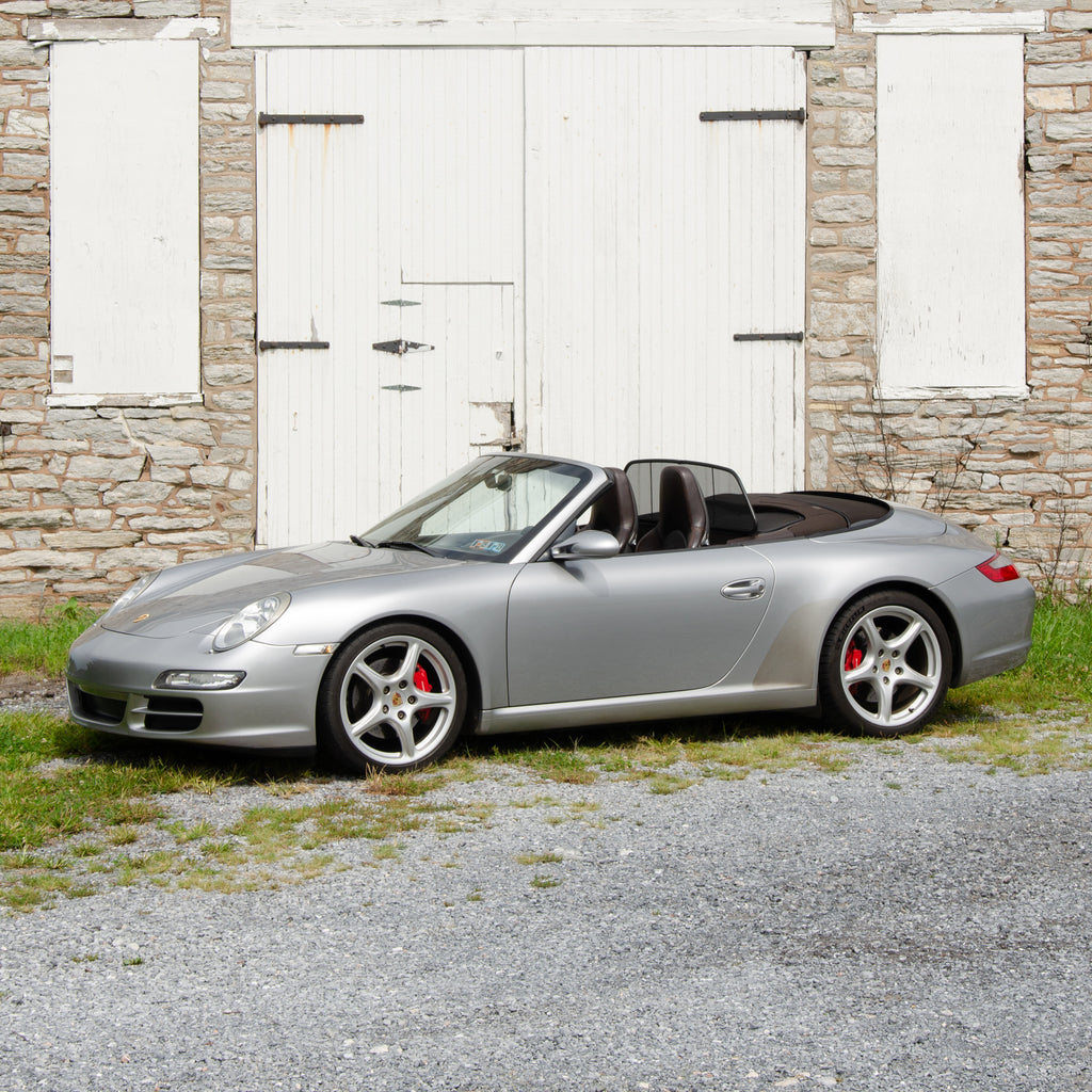 SOLD 2006 Porsche 911 Carrera S Cabriolet, 61k Miles 997 Generation GT Silver