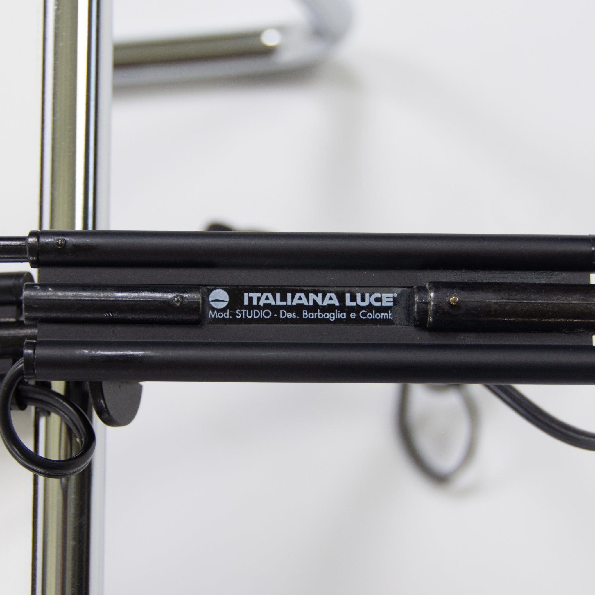 Mario Barbaglia and Marco Colombo Vintage Italiana Luce Mod Studio Table Lamp 2x