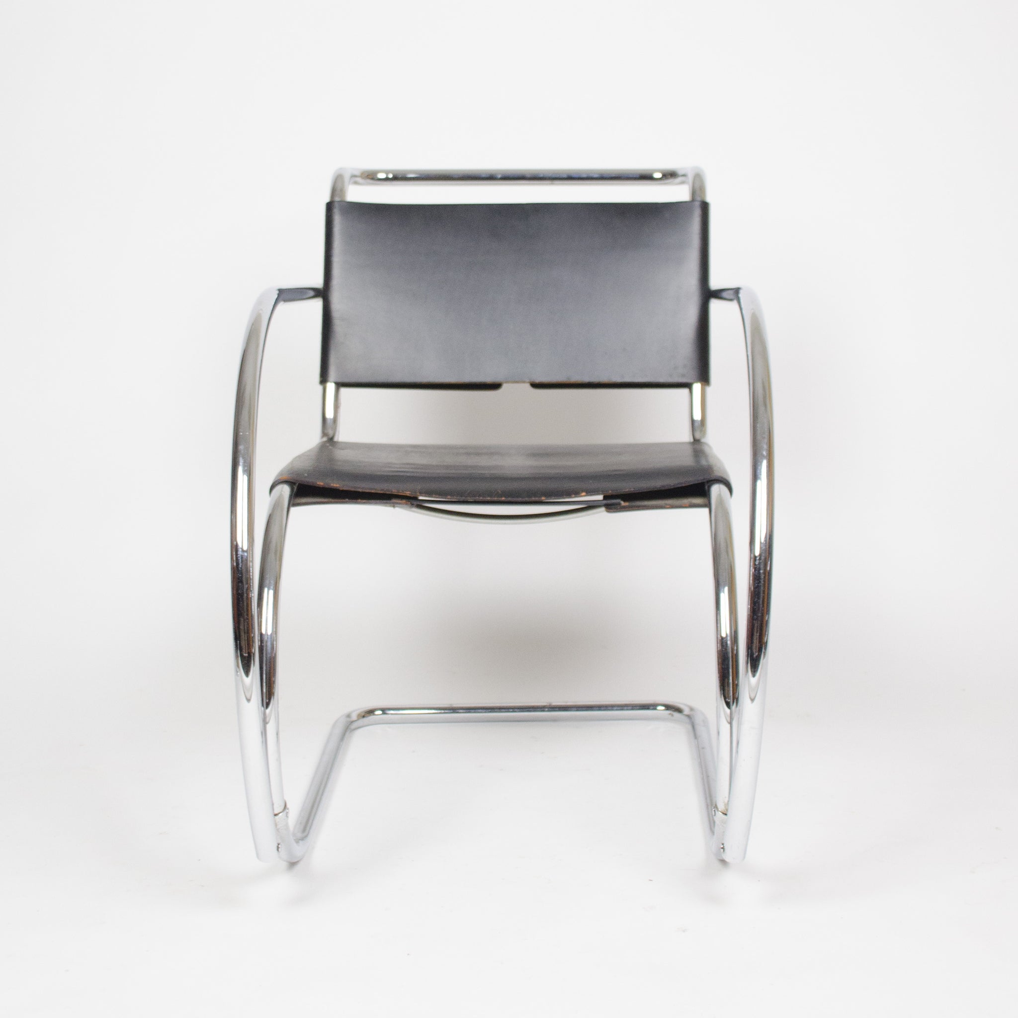 SOLD Knoll International Mies Van Der Rohe MR20 Lounge Armchairs