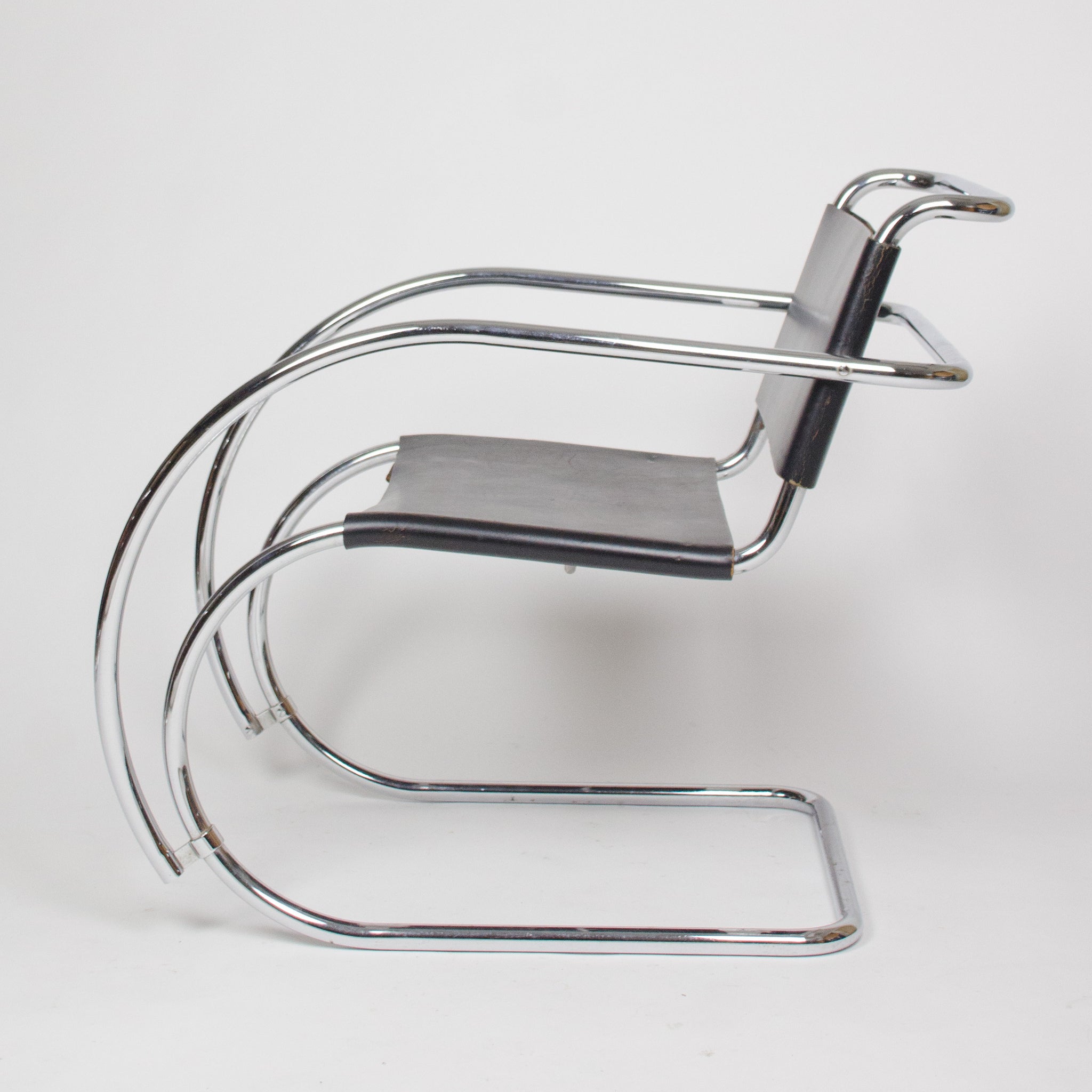 SOLD Knoll International Mies Van Der Rohe MR20 Lounge Armchairs