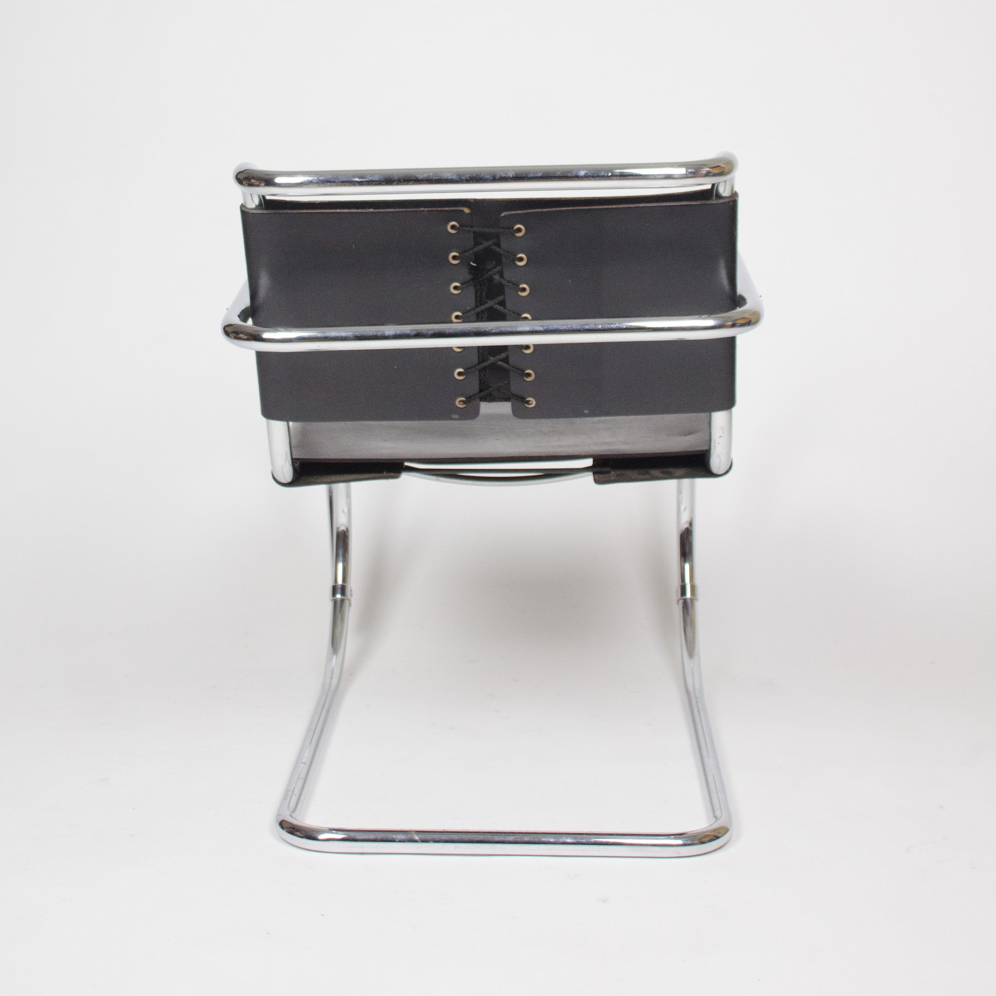 SOLD Knoll International Mies Van Der Rohe MR20 Lounge Armchairs