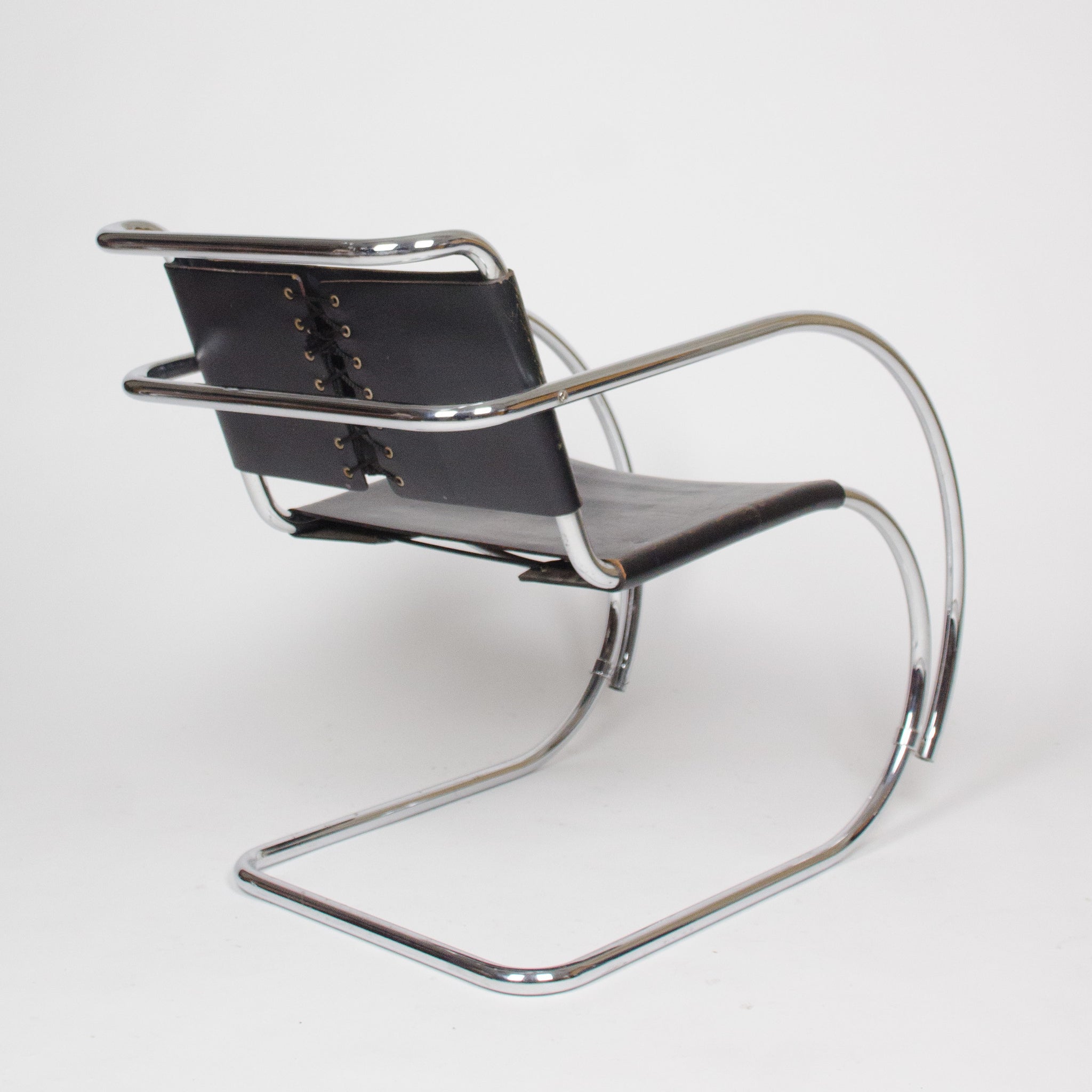 SOLD Knoll International Mies Van Der Rohe MR20 Lounge Armchairs