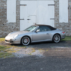 SOLD 2006 Porsche 911 Carrera S Cabriolet in GT Silver Metallic with Cocoa Interior