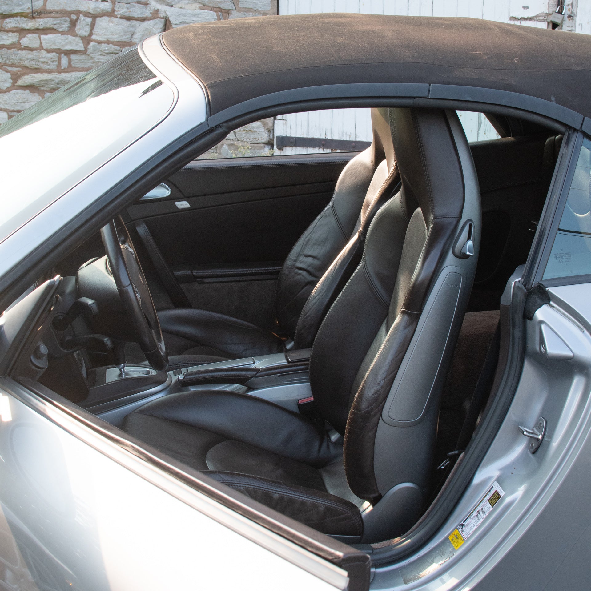 SOLD 2006 Porsche 911 Carrera S Cabriolet in GT Silver Metallic with Cocoa Interior