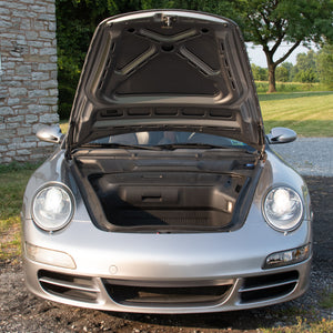 SOLD 2006 Porsche 911 Carrera S Cabriolet in GT Silver Metallic with Cocoa Interior