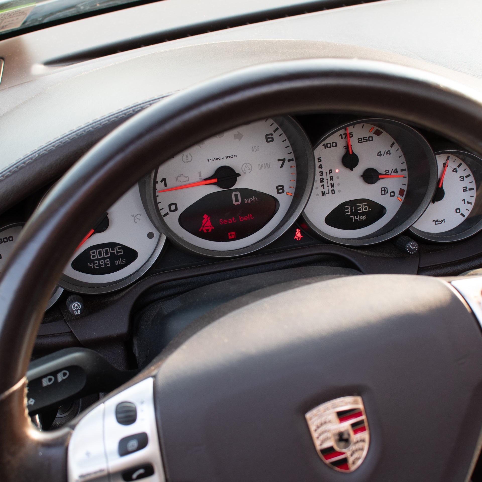 SOLD 2006 Porsche 911 Carrera S Cabriolet in GT Silver Metallic with Cocoa Interior