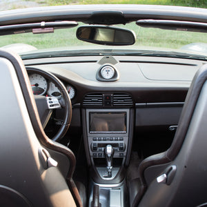 SOLD 2006 Porsche 911 Carrera S Cabriolet in GT Silver Metallic with Cocoa Interior