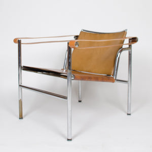1950's Authentic Le Corbusier Marked STENDIG LC1 Basculant Chairs Thonet Cassina