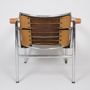 1950's Authentic Le Corbusier Marked STENDIG LC1 Basculant Chairs Thonet Cassina
