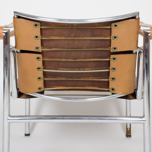 1950's Authentic Le Corbusier Marked STENDIG LC1 Basculant Chairs Thonet Cassina