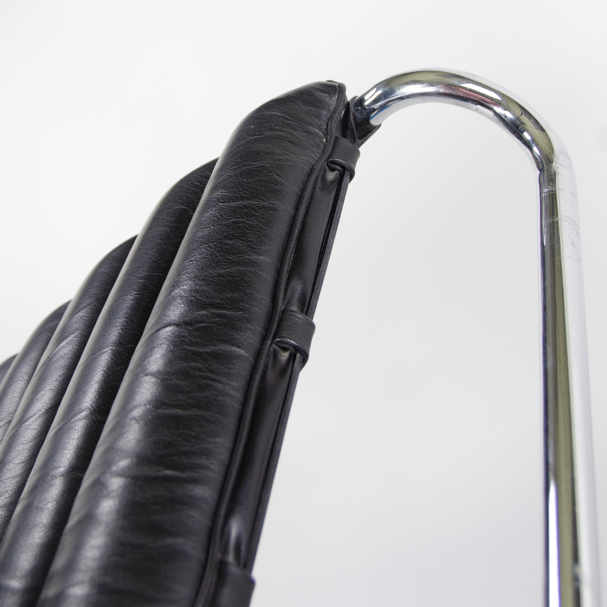 SOLD Knoll International Mies Van Der Rohe MR Chaise Adjustable Lounge Vintage Pair