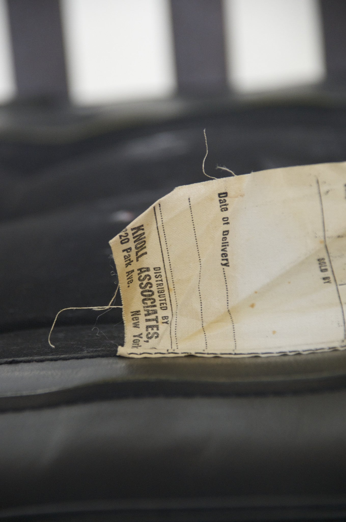 SOLD Knoll Barcelona Chair Mies Van Der Rohe Black Leather Gorgeous Condition #2 of 2