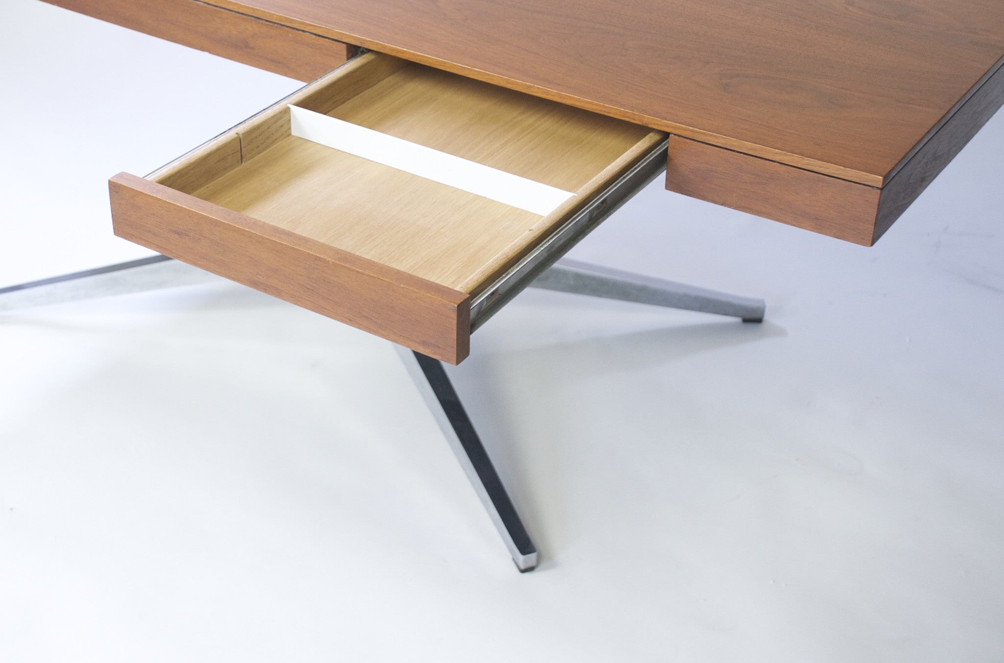 SOLD Knoll International Florence Knoll Executive Desk Teak