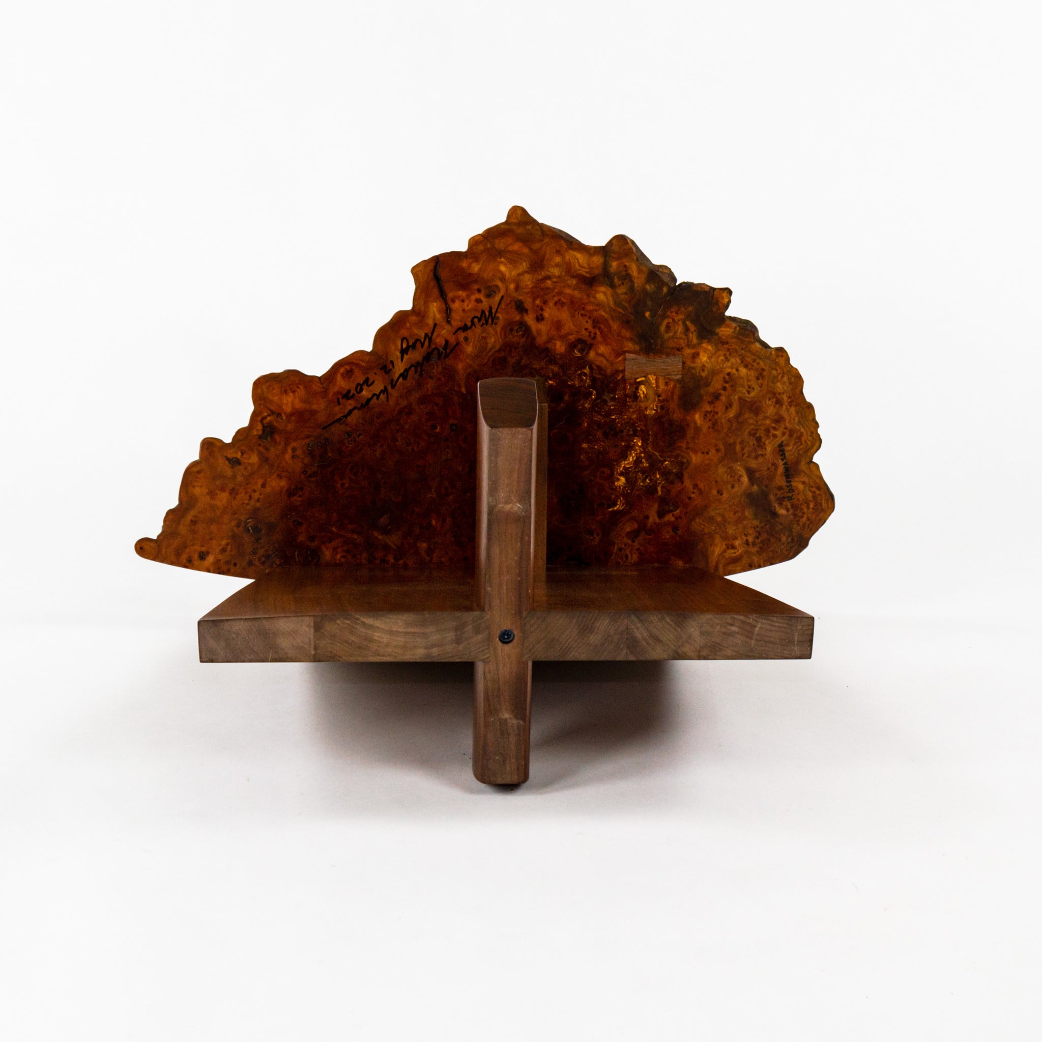 Mira Nakashima George Nakashima Woodworker Manzanita Burl Kevin End Table