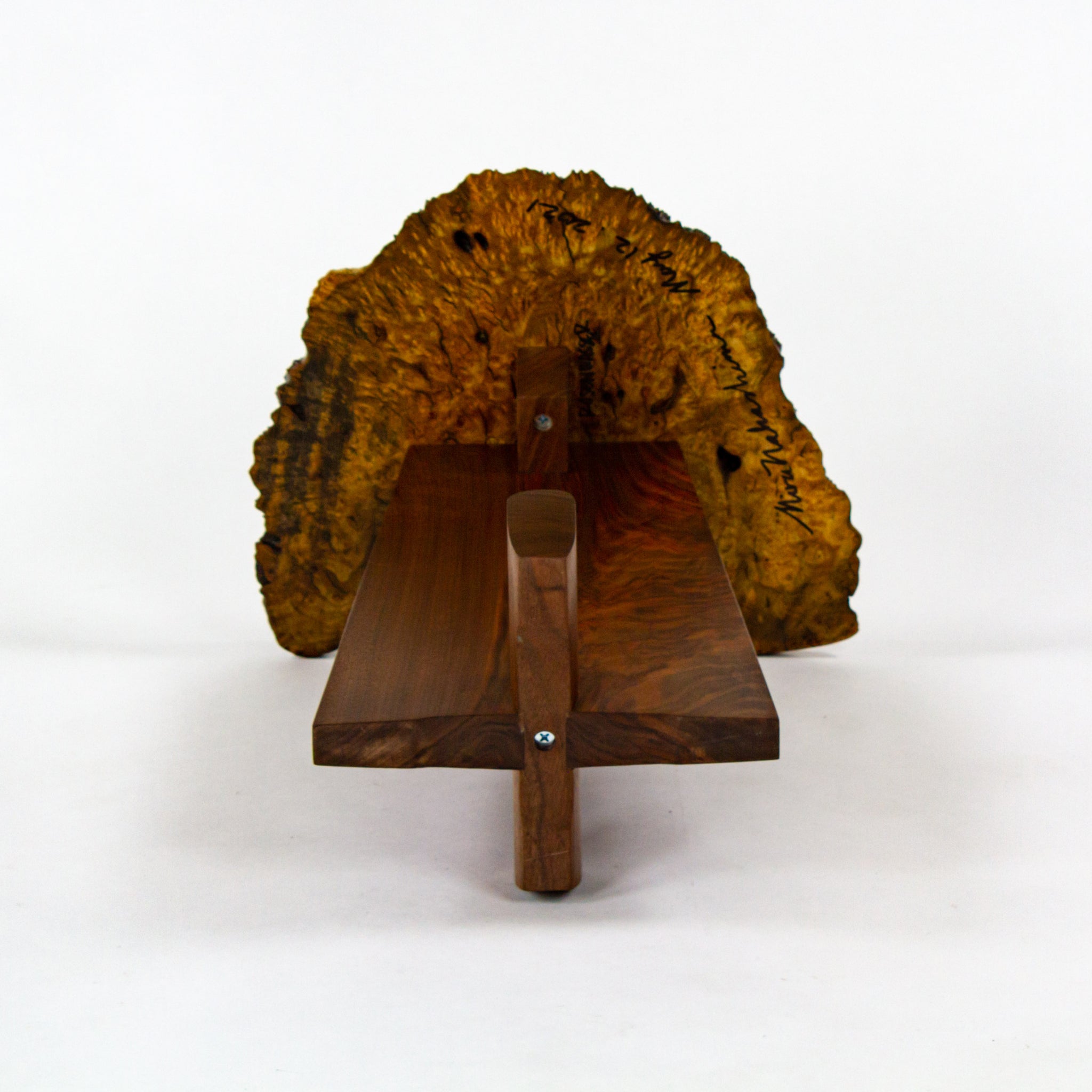 Mira Nakashima Myrtle Burl Minguren I Side Table George Nakashima Studio