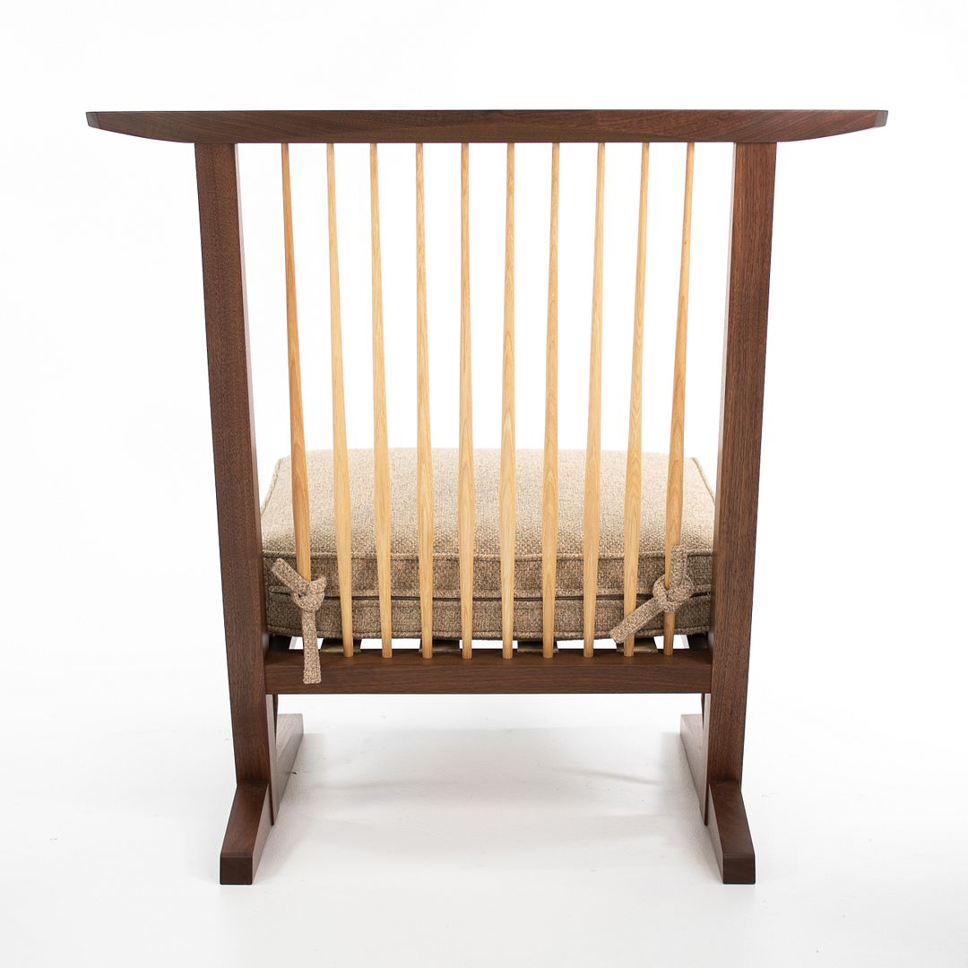 2022 Conoid Cushion Chairs by Mira Nakashima in Black Walnut