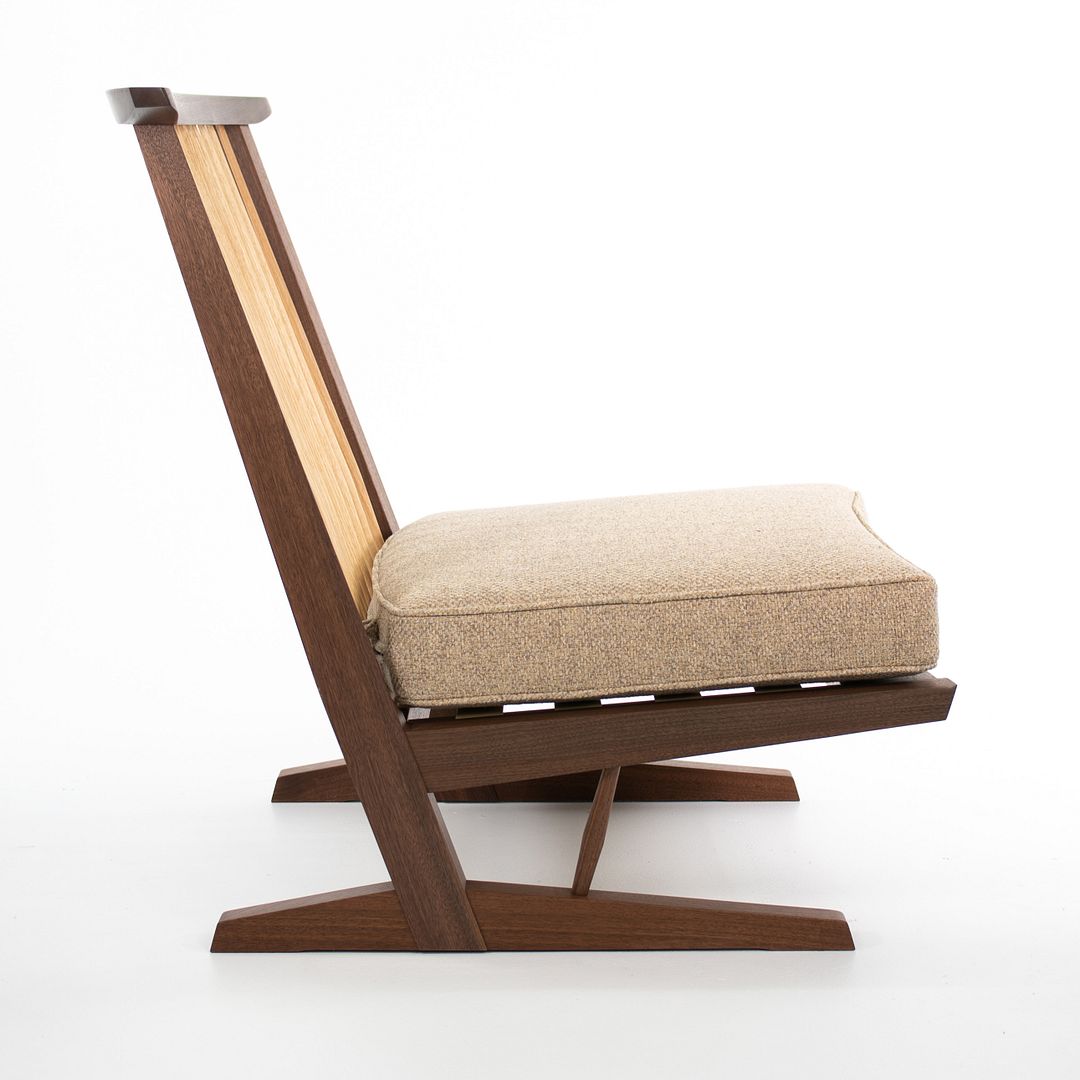 2022 Conoid Cushion Chairs by Mira Nakashima in Black Walnut