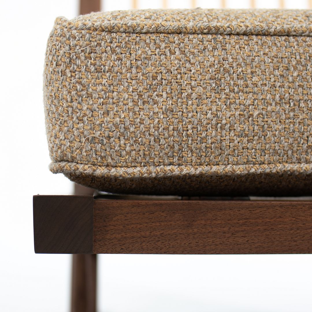 2022 Conoid Cushion Chairs by Mira Nakashima in Black Walnut