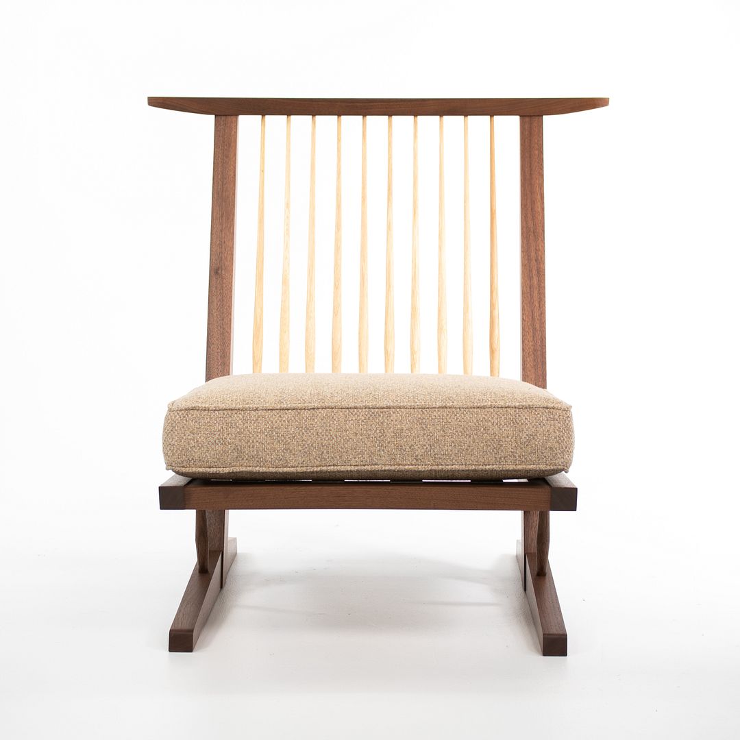 2022 Conoid Cushion Chairs by Mira Nakashima in Black Walnut